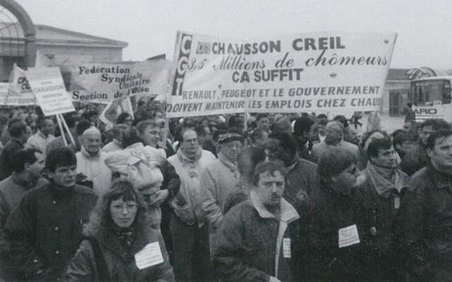 Manifestation des Chausson